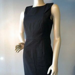 J Crew Suiting Wool Sleeveless Sheath Dress SZ 4